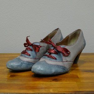 Anthropologie Peppermint Swirl Spectators